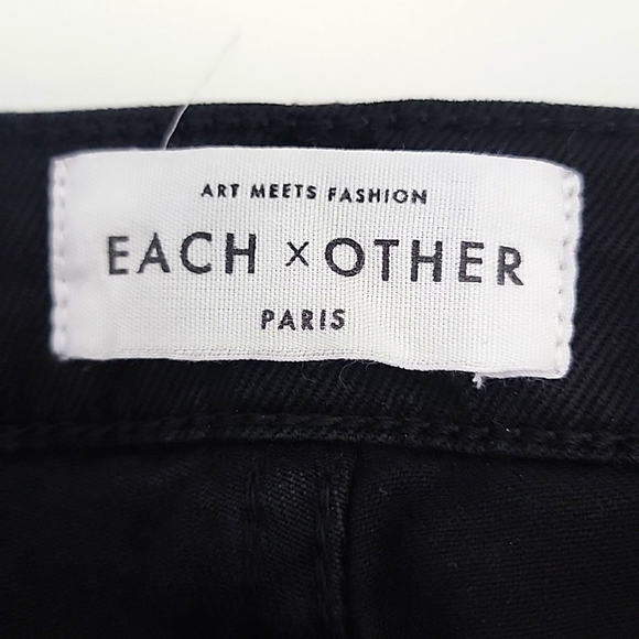 Each × Other black jeans with silver - Picture 3 of 9